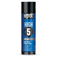 Load image into Gallery viewer, U-POL High 5 Aerosol High Build Primer 450ml